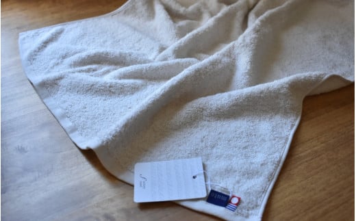 factory towel bath　今治タオル認定バスタオル 4枚セット ベージュ ／ タオル 今治 織物 染物 山梨県【n0503-bg_mut】