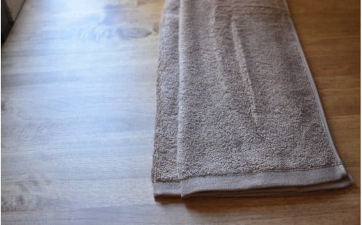 factory towel face　今治タオル認定フェイスタオル 2枚セット ブラウン ／ タオル 今治 織物 染物 山梨県【n0506-br_mut】