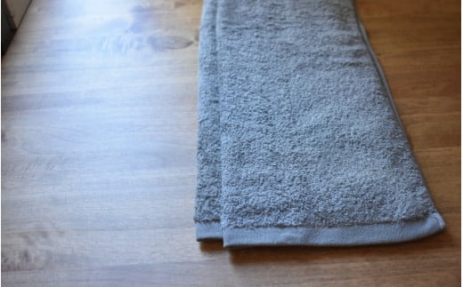 factory towel face　今治タオル認定フェイスタオル 4枚セット チャコールグレー ／ タオル 今治 織物 染物 山梨県【n0508-gr_mut_A】