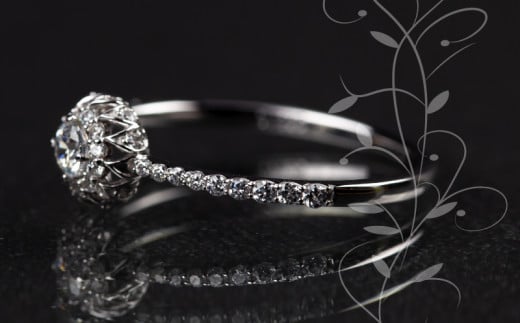 ダイヤ 指輪 pt900 ダイヤモンド リング 0.32ct （RP_MR-971） 鑑別書 保証書 ケース 付 ／ ジュエリー アクセサリー 宝石 プラチナ ギフト プレゼント 贈り物 記念日 お祝い 誕生日 人気 高級 山梨県 西桂町【n0538_liz_B】