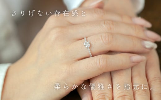 ダイヤ 指輪 pt900 ダイヤモンド リング 0.43ct （RP_MR-420） 鑑別書 保証書 ケース 付 ／ ジュエリー アクセサリー 宝石 プラチナ ギフト プレゼント 贈り物 記念日 お祝い 誕生日 人気 高級 山梨県 西桂町【n0515_liz_B】
