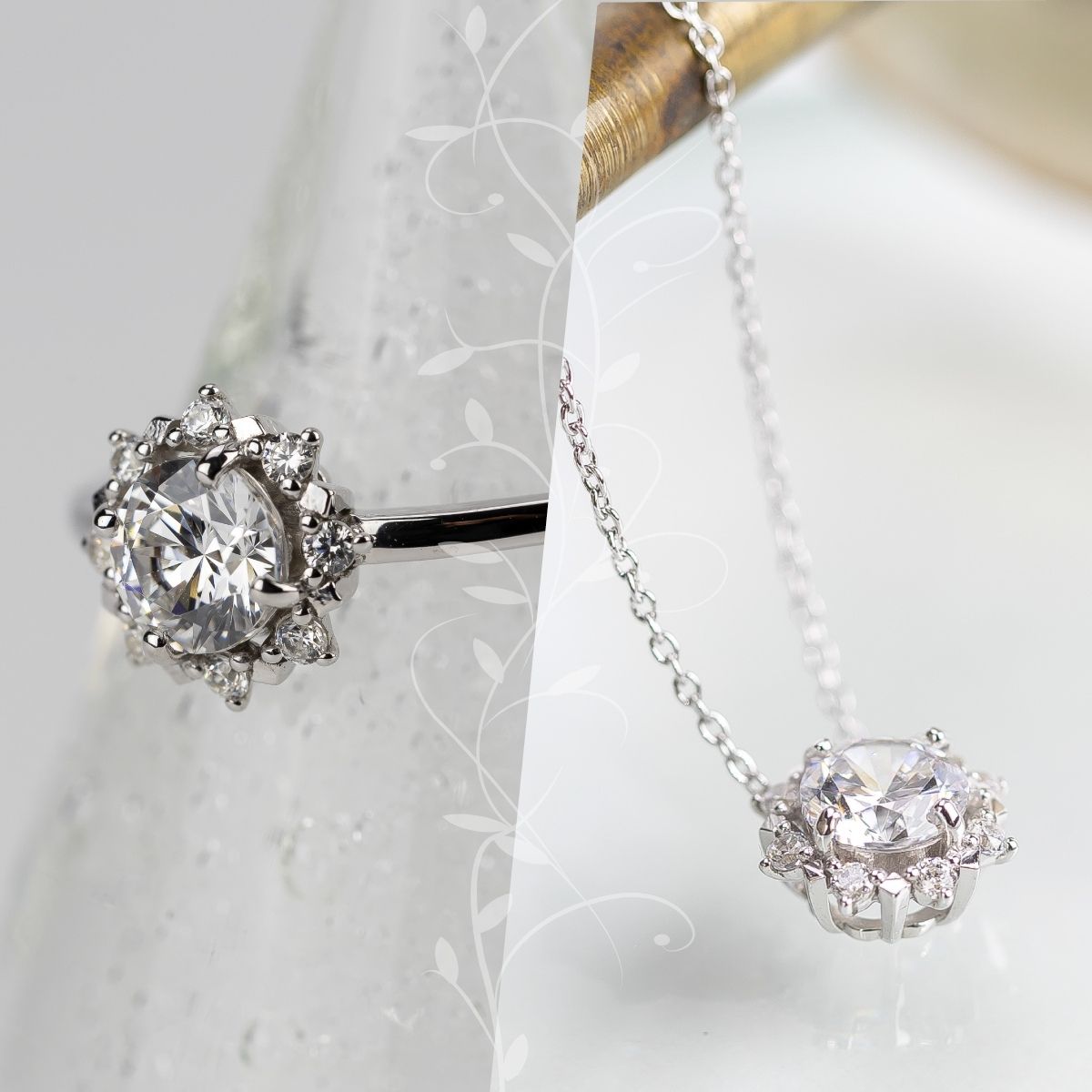 ダイヤ 指輪 pt900 ダイヤモンドリング & ダイヤモンドネックレス 合計1.2ct （RP-MR1202-MN770）鑑別書 保証書 ケース 付 ジュエリー 宝石 アクセサリー ペンダント 宝石 プラチナ ギフト プレゼント 贈り物 記念日 お祝い 誕生日 人気 高級 山梨県 西桂町【n0612_liz】