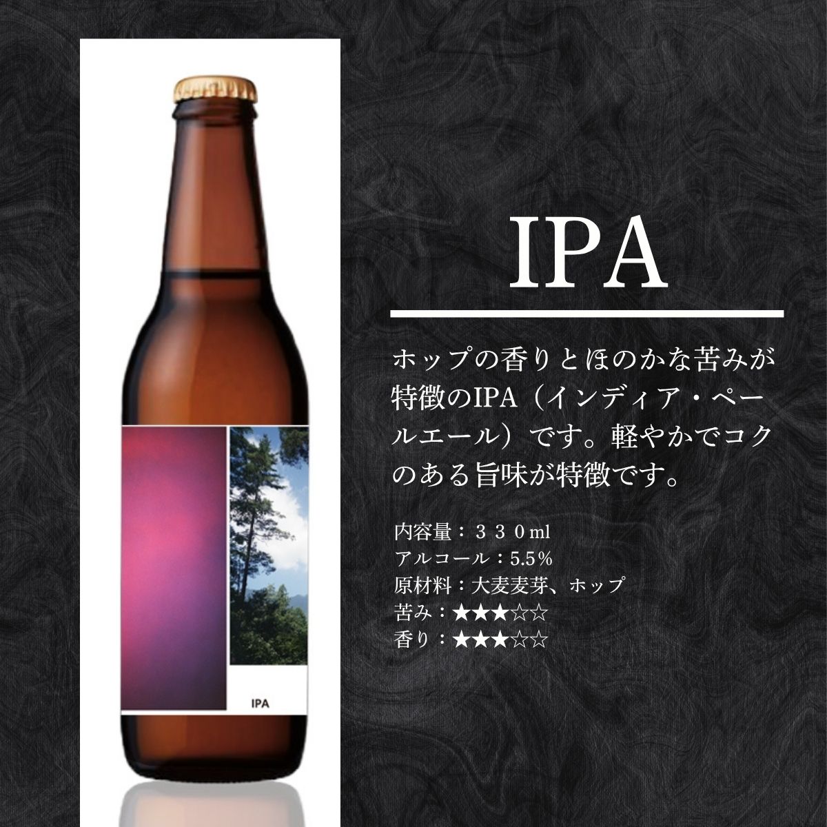 厳選 クラフトビール 4種 セット NEIPA IPA スタウト MAKOMO 各1本 合計4本 / 瓶ビール ビール 地ビール エール 詰め合わせ 飲み比べ 家飲み おすすめ 人気 天然水 ギフト 贈り物 父の日 お歳暮 送料無料【n0656_tpm】