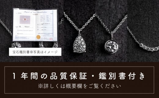 淡水 パール & 0.06ct ダイヤモンド ネックレス （RP-MN-0184） 鑑別書 保証書 ケース 付 ／ ジュエリー アクセサリー 宝石 ギフト プレゼント 贈り物 記念日 お祝い 誕生日 人気 高級 山梨県 西桂町【n0534_liz_B】