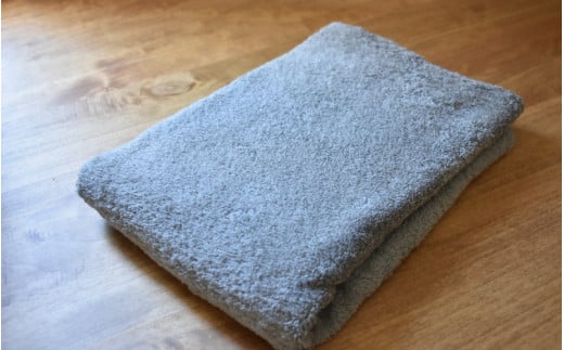 factory towel bath　今治タオル認定バスタオル 4枚セット チャコールグレー ／ タオル 今治 織物 染物 山梨県【n0503-gr_mut】