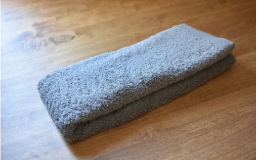 factory towel face　今治タオル認定フェイスタオル チャコールグレー ／ タオル 今治 織物 染物 山梨県【n0505-gr_mut】