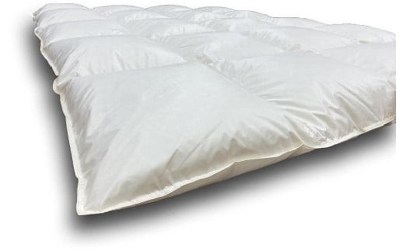 羽毛布団（抗菌加工）　スーパーマイクロ　超軽量素材　クイーン（２２０ｃm×２１０ｃｍ）