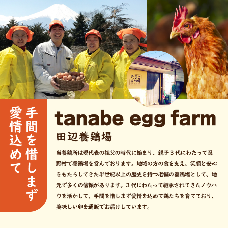 【3月配送分】”忍野の卵”旨味のピンク玉※卵45個+割れ保証5個　計50個