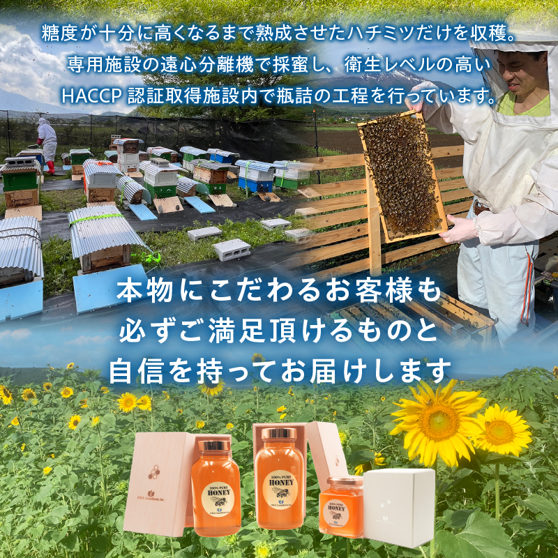 忍野村産　はちみつ大　670g　【近々2025年産新商品リリース予定】