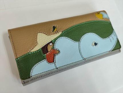 「鞄工房　香」レザー長財布「旅人」 FAA3019