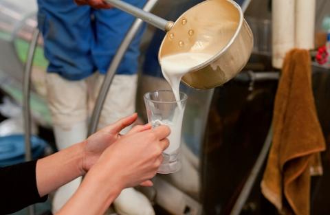 【定期便】富士山プレミアム牛乳1リットルパック（4本セット×2回） FAT006