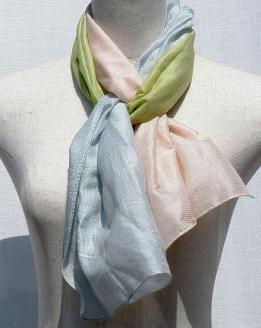 富士桜工房コンパクトストール「とにかる」若草　とにかく軽い！（スカーフ） FAA4005