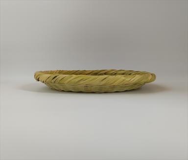 富士北麓”勝山”スズ竹細工「小皿」1枚 山梨県伝統工芸品 FAA6001