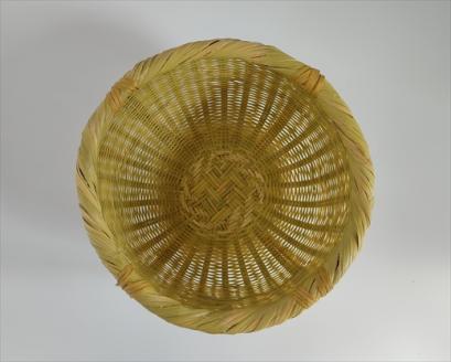 富士北麓”勝山”スズ竹細工「米研ぎザル 小(３合)」山梨県伝統工芸品 FAA6003