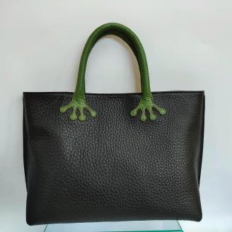 「鞄工房　香」カエルのトートバッグ FAA3010