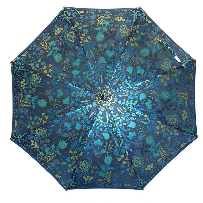 槙田商店 長傘 スティグ リンドベリ【HERBARIUM】ブルー(ハーバリウム) 晴雨兼用 FAA5055