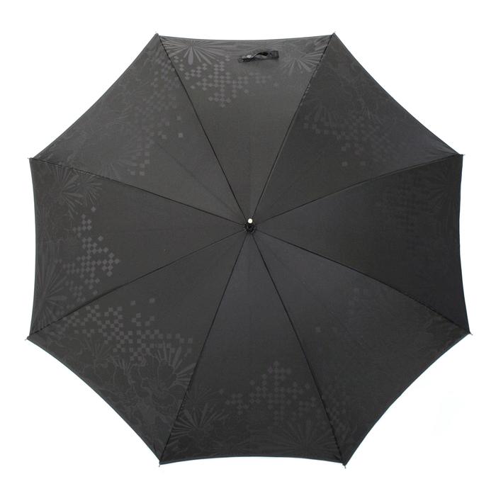 槙田商店【紳士晴雨兼用】長傘 monotone 花 FAA5025