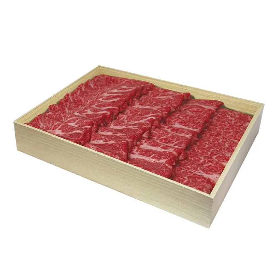 山梨県産富士山黒牛 肩ロースしゃぶしゃぶ用 550g FAX001