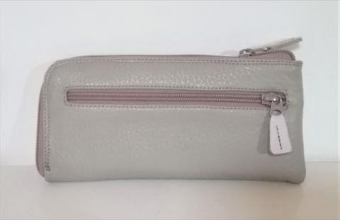 「鞄工房　香」ファスナー長財布　街と猫 FAA3014