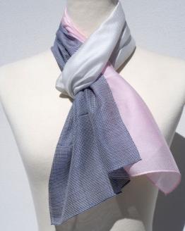 富士桜工房コンパクトストール「とにかる」マリン とにかく軽い！（スカーフ） FAA4002