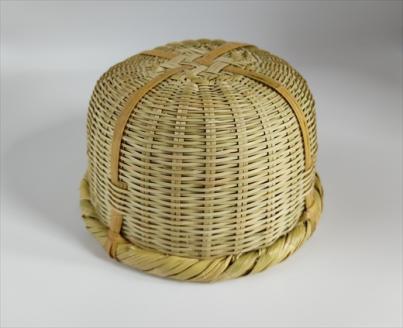 富士北麓”勝山”スズ竹細工「米研ぎザル 小(３合)」山梨県伝統工芸品 FAA6003