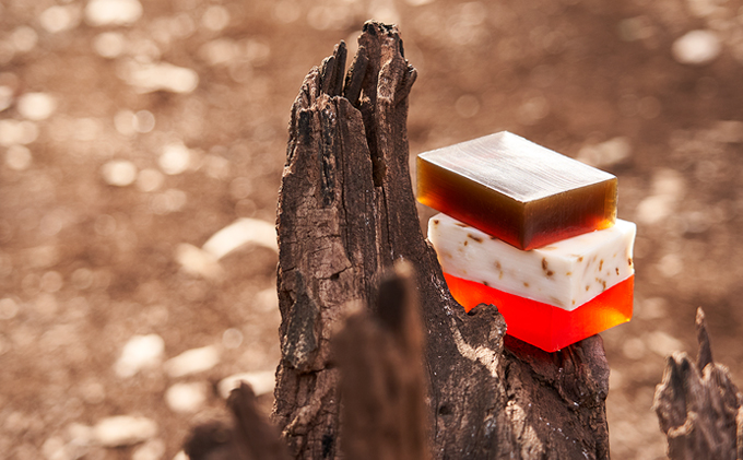 精油が香るバスセット　LEAF&BOTANICS（グレープフルーツ） FAJ012