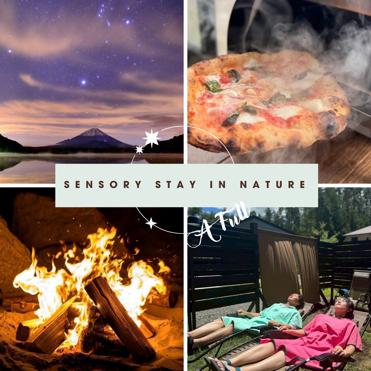 富士河口湖グランピング宿泊券HOSHIFULL DOME FUJI (30,000円分） FEA003