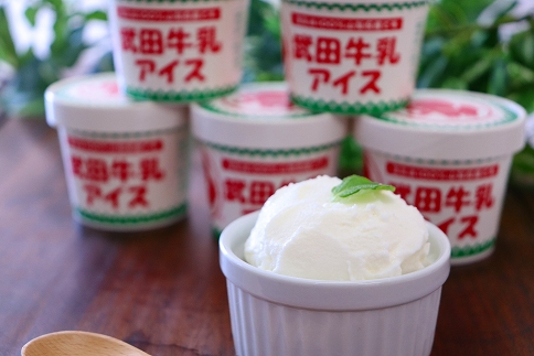 武田牛乳アイス（12個入） FBO002