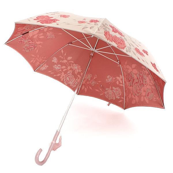 槙田商店【晴雨兼用】長傘 ”絵おり” 薔薇 FAA5072