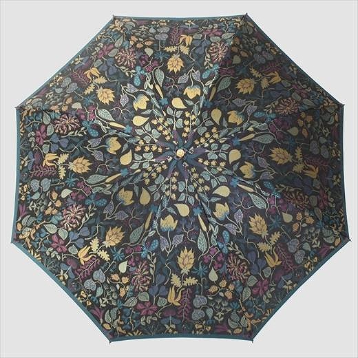 槙田商店 折りたたみ傘スティグリンドベリ【HERBARIUM】グリーン(ハーバリウム) 晴雨兼用 FAA5047