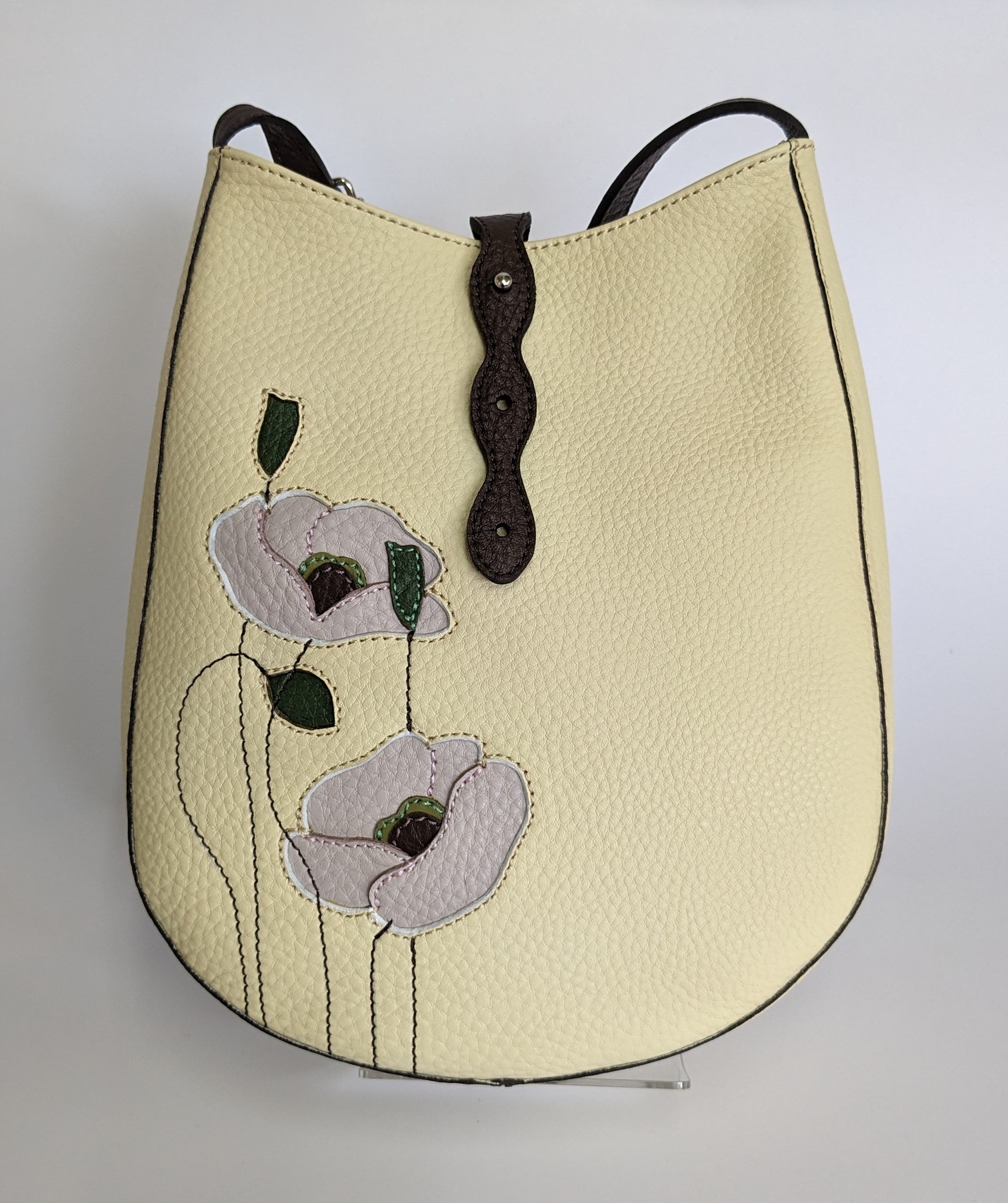 「鞄工房　香」しずく型バッグ ポピー FAA7060