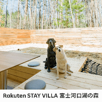 Rakuten STAY VILLA 富士河口湖の森/ Rakuten STAY 富士 河口湖駅　共通宿泊クーポン3,000円分 FAR001