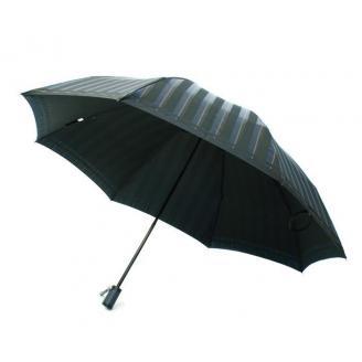 槙田商店【紳士折りたたみ傘 】Tie Stripe×Plain ダークグリーン FAA5015