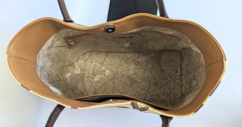 「鞄工房　香」森のくま レザーショルダーバッグ FAA3048