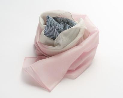 富士桜工房コンパクトストール「とにかる」マリン とにかく軽い！（スカーフ） FAA4002