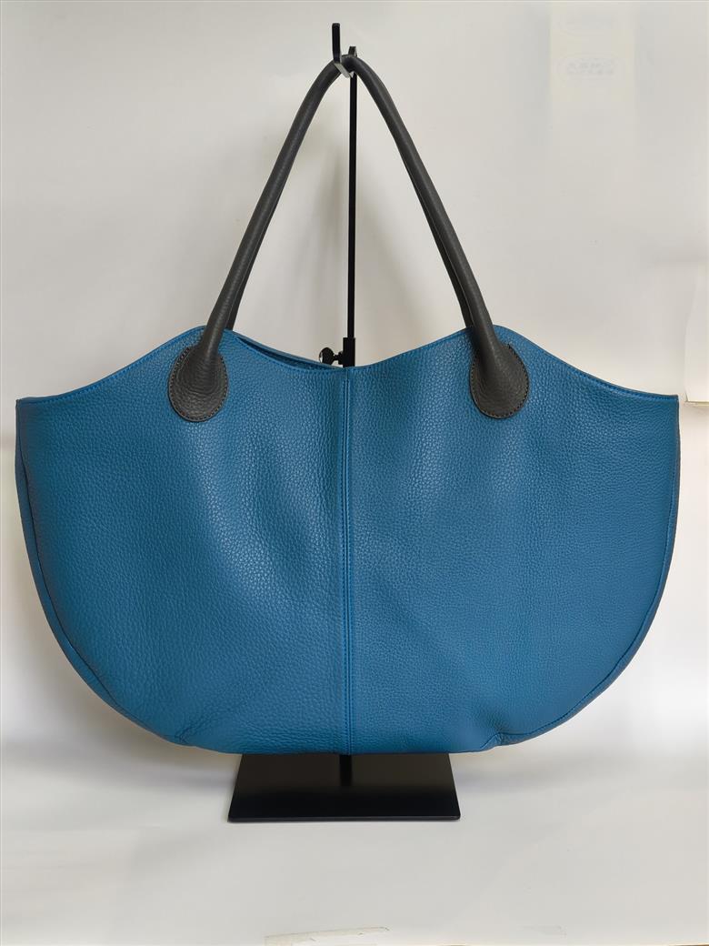 「鞄工房　香」鳥の二色トートバッグ （横型） FAA7066