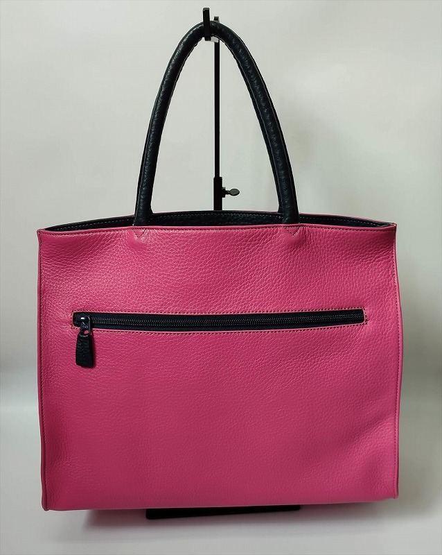 「鞄工房　香」タンポポのレザートートバッグ FAA3027