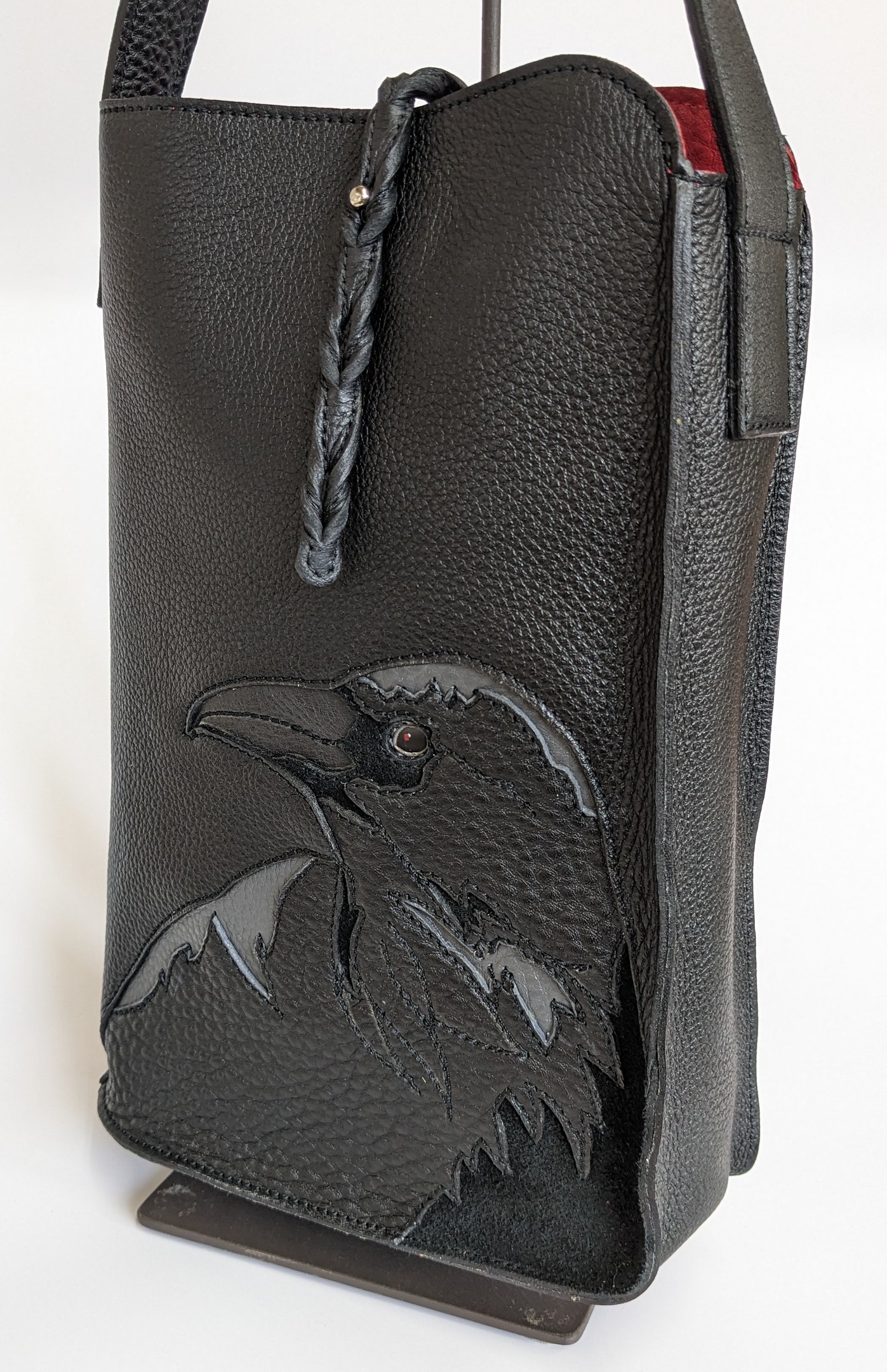 「鞄工房　香」カラスのトートバッグ FAA7063