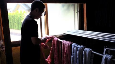 富士桜工房コットン×シルクストール SURURI (ブルースター)スルリと滑るようなサラサラ質感！ FAA4040