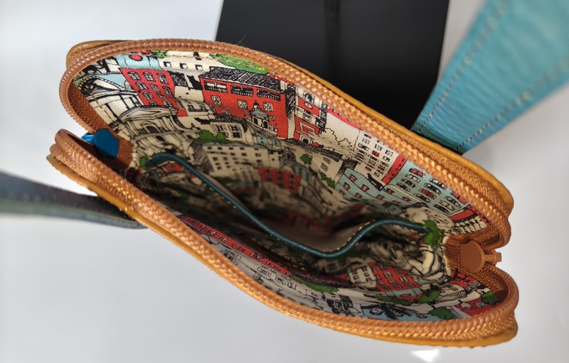 「鞄工房　香」レザーミニショルダーバッグ「海」 FAA7067