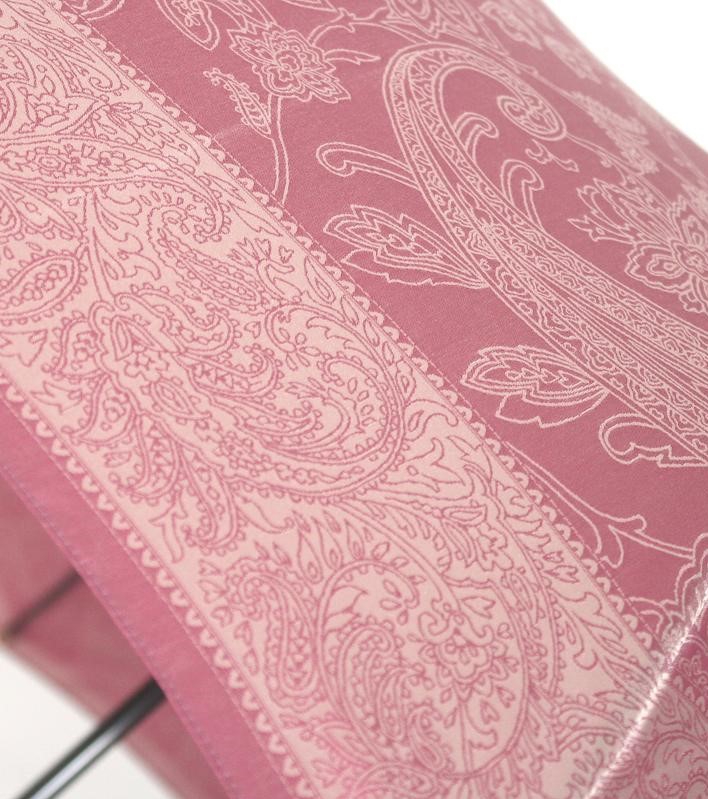 槙田商店【晴雨兼用 折りたたみ傘】kirie ペイズリー:ピオニーピンク FAA5031