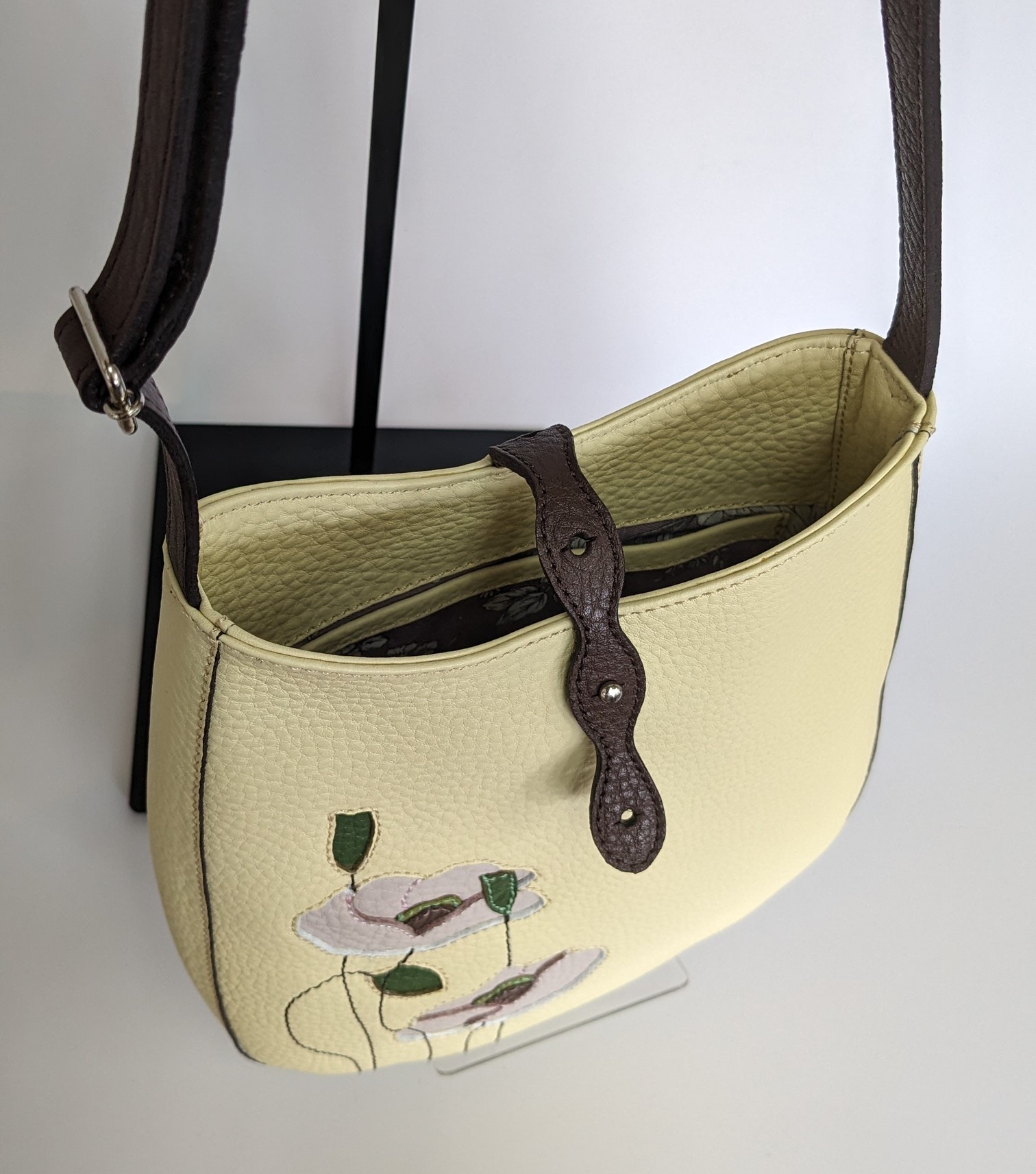 「鞄工房　香」しずく型バッグ ポピー FAA7060