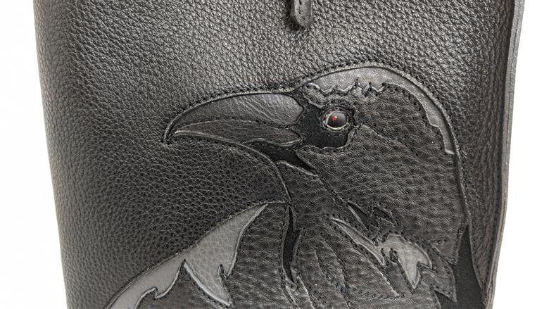 「鞄工房　香」カラスのトートバッグ FAA7063