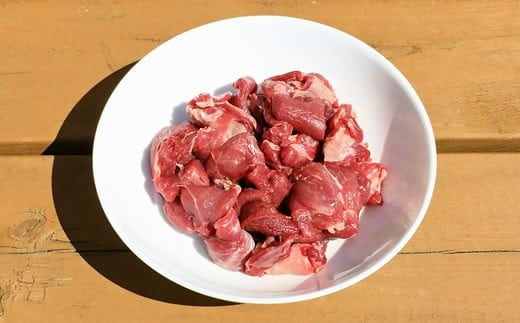 捕獲後2時間以内に解体！ 新鮮ペット用鹿肉400g (200g x2パック)【tab0083】