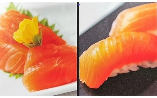 富士の介お刺し身セット(スライス3パック/短サク1パック)【tab0136】