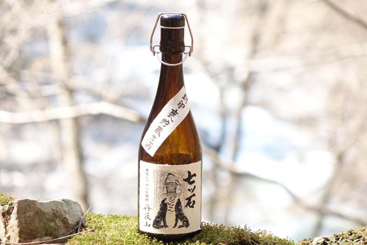 七ツ石焼酎(いも) 720mL ※玉川麻衣・画【tab0086】