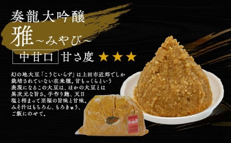 （M） 味噌 無添加 信州味噌 700g 3か月定期便 みそ 米味噌 本当に良い物を少し 田舎みその最高峰 押し寄せるうま味をどうぞ味わってください 大吟醸みそ 米みそ 信州みそ ミソ 調味料 田舎味噌 長野県 長野 株式会社大桂商店