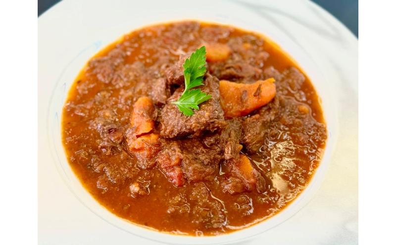 【長野県上田市】鹿肉の赤ワイン煮込み（シャトー・メルシャン椀子シラー使用）　×　3パックセット