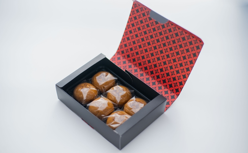 厄除招福まんぢゅう 6個入　饅頭 まんじゅう 和菓子 別所温泉 おかし お土産 名物 上田市 長野