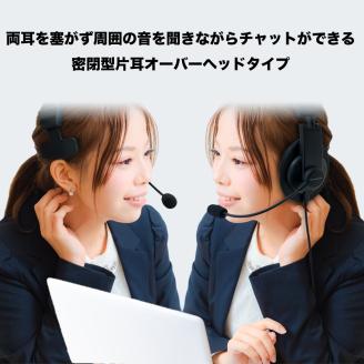 SOUND WARRIOR密閉型片耳ヘッドセット（SW-TR1）